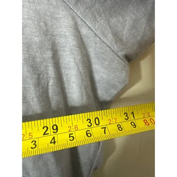 Adidas Short Sleeve T-shirt Men's Gray 4XL With Logo I - Picture 3 of 5